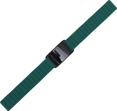 Immagine prodotto di Bracciale in silicone, adatto all'orologio WHOOP 4.0, morbido, magnetico, sportivo, a sgancio rapido, cinturino ad anello, OD, verde