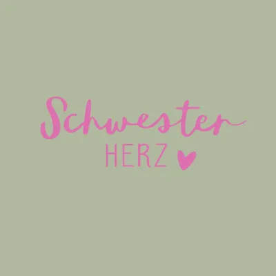 Produktbild von Servietten 33x33 cm - Schwester herz