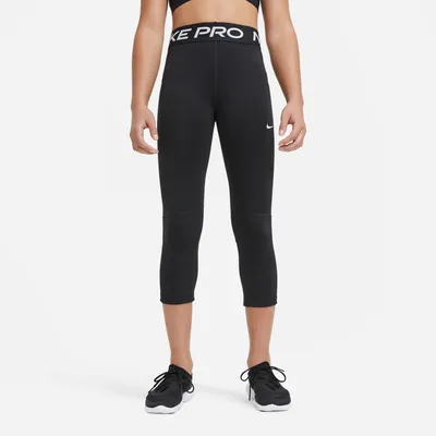 Produktbild von Nike NIKE PRO BIG KIDS' (GIRLS') CA BLACK/WHITE BLACK/WHITE XL