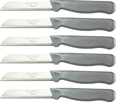 Produktbild von Solingen Messer Allzweckmesser Silber Flitter Obstmesser Küchenmesser Schälmesser, Stückzahl:100 Stück