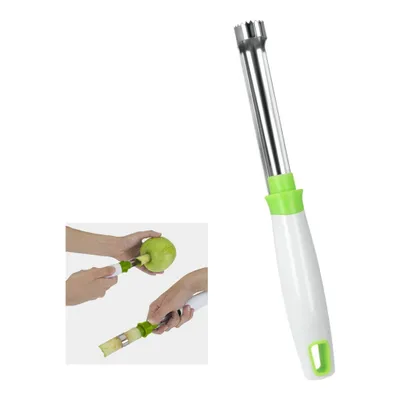 Produktbild von Metaltex Frau Apfel Apfelentkerner Weiß/Grün/Stahl