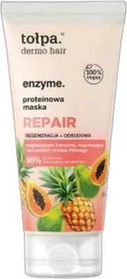 Zdjęcie produktu dla Tolpa Derhair Enzyme Maska Do Włosów Proteinowa Regeneracja 200 Ml