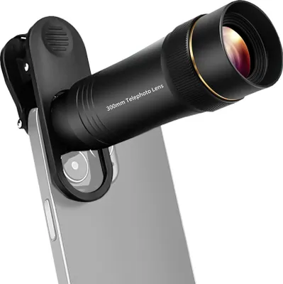 Image de Téléobjectif pour smartphone,Zoom pour téléphone portable,Objectif longue portée pour téléphone,Téléobjectif pour iPhone,Kit téléobjectif pour téléphone portable,Téléobjectif zoom pour smartphone,Objectif longue distance pour appareil photo de téléphone,Objectif zoom pour téléphone portable