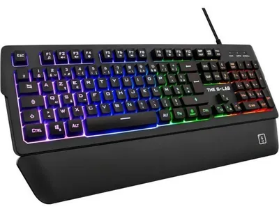 Zdjęcie produktu dla Tastatura gaming, The G-Lab, Negru