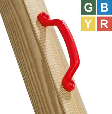 Produktbild von Spielturmking Handgriffe MAJA - Rot DH907