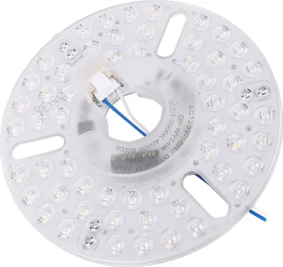 Image de Plafonnier ventilateur LED 5,3" – 24 W, 3 CCT, intensité variable, carte LED de remplacement magnétique avec fonction mémoire