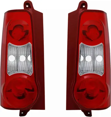 Obrázek produktu pro Zadní kombinovaná světla červená bílá LEVÁ + PRAVÁ pro Citroen Berlingo M MF /