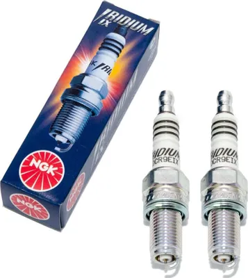 Produktbild von Zündkerzen Set NGK 2x DCR9EIX Iridium-Zündkerze entstört, 19,0mm Langgewinde Ø 12,0mm Hex 16,0mm, Elektrodenabstand 0,75mm, Wärmewert 9, 6650