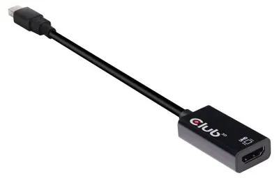 Productafbeelding van Club 3D CAC-1180 Club3D Adapter Mini DisplayPort > HDMI 2.0b HDR 4K60Hz, actieve uitvoering, retail