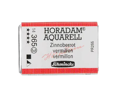 Produktbild von Schmincke HORADAM Aquarell Zinnoberrot Aquarell 14 365 043 1/1 Naepfchen