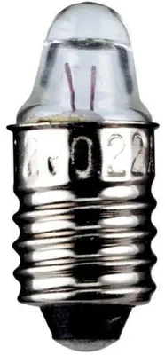 Image de goobay Ampoule lentille pointue E10 0,5 W 2,2 V (Bulk)