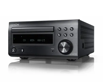 Produktbild von Denon D-M41DAB, Schwarz, 1 Disks, Ablage, DAB, DAB+, FM, 87,5 - 108 MHz, FL