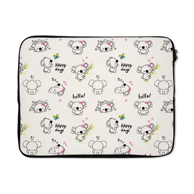 Obrázok produktu pre Puzdro na notebook 15 palcov Koala - Zvieratá - Citát - Vzor Taška na notebook
