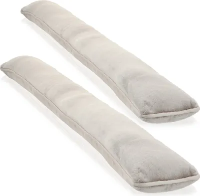 Produktbild von COM-FOUR® 2x Zugluftstopper für Tür und Fenster - Microfaser Windstopper- Energie sparen mit Luftzugstopper - 1kg schwerer Türstopper