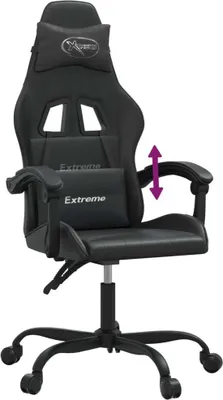 Produktbild von vidaXL Gaming-Stuhl Schwarz Kunstleder