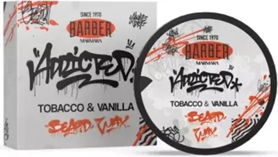 Produktbild von Marmara Barber Beard Wax 50ml Tobacco & Vanilla Bart Wachs