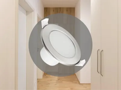 Obrázek produktu pro Svítidlo 7W/IP44/DR01/SMD/3000K/WH - LDL143/S