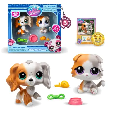 Immagine prodotto di Set di giocattoli "Lookalikes" ispirati ai Littlest Pet Shop, con figure e accessori