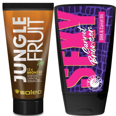 Immagine prodotto di Soleo Jungle Fruit + Wild Tan Sexy Carrot Free