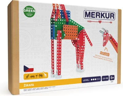 Obrázek produktu pro Merkur - ZOO - Žirafa, 231 dílků