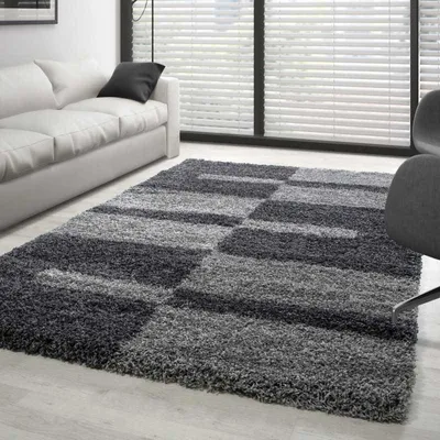 Produktbild von TapisTrend Zotteliger Teppich Beige 160x230 cm Gala Shaggy-, Langflor, Hellgrau