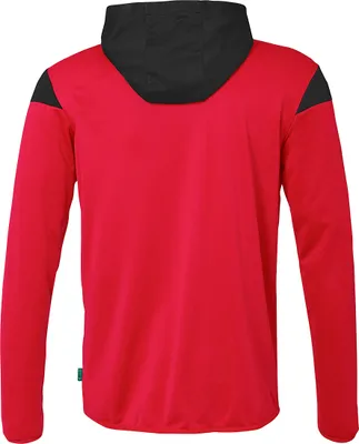 Produktbild von uhlsport Kapuzenjacke Squad 27 Track Hood Unisex 1002257_01 rot/schwarz S