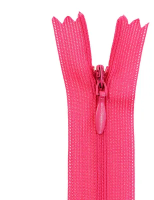 Produktbild von 50 Reißverschlüsse spiral verdeckt, 30cm, unteilbar, unsichtbar, Farbe:145 kirschrot