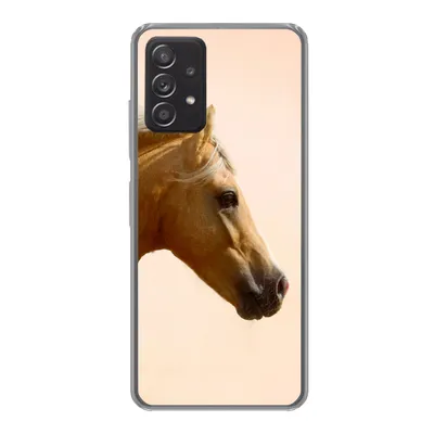Produktbild von MuchoWow® Handyhülle Schutzhülle Hülle für Samsung Galaxy A33 5G Pferd - Licht - Luft Silikon Softcase Handy Hülle - Kartenhalter