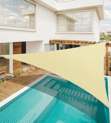 Produktbild von Famanu Sonnensegel UV-Schutz 3x4x5 m - wetterbeständig, atmungsaktiv