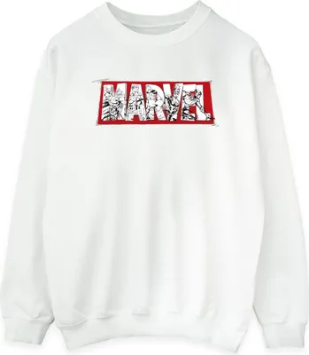 Produktbild von Marvel - "Avengers" Sweatshirt für Damen BI31145 (L) (Weiß)