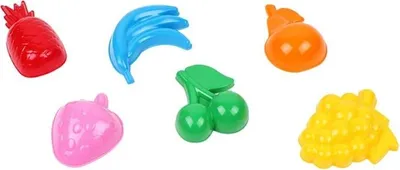 Produktbild von Sandkastenformen-Set - Sandform bunte Früchte