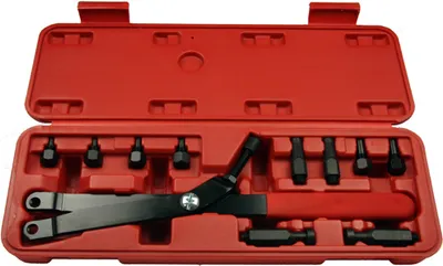 Produktbild von Stirnlochschlüssel für Zweilochmuttern / Nockenwellenrad Gegenhalter Ø 5-16 mm