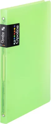 Image de Reliure à anneaux A4 Opaline - 4 - anneaux / vert