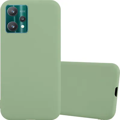 Produktbild von Cadorabo Hülle für Realme 9 4G / 9 PRO+ Schutzhülle in Grün Handyhülle TPU Silikon Etui Case Cover