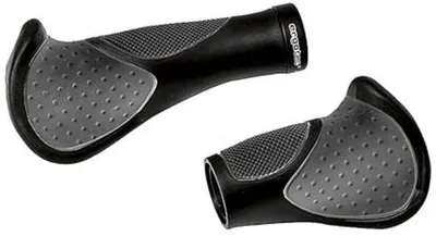 Obrázek produktu pro Rukojeti na jízdní kola, černé/šedé barvy – ergonomické a pohodlné