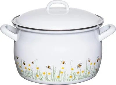 Produktbild von Riess Fleischtopf mit Deckel 20cm 3.5 Liter Biene