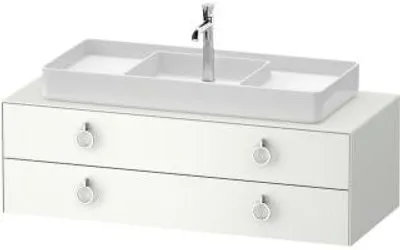 Produktbild von DURAVIT WT4992M36360010 Konsolen-WTU wh White Tulip 550x1300x