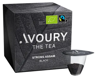 Produktbild von Avoury Black Tea | STRONG ASSAM | 8 Tee-Kapseln: Schwarzer Tee
