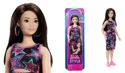 Obrázok produktu pre Barbie Fashionistas JJN64, Modelka, Žena, 3 rok / roky, Chlapec / dievča, 298 mm, Viacfarebný