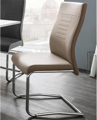 Produktbild von Schwingstuhl "Luton I" (4-er Set) Cappuccino Braun