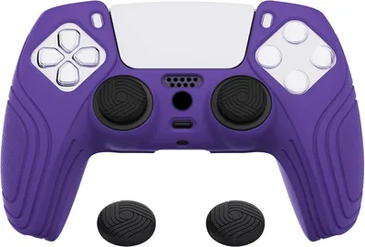 Productafbeelding van Beschermhoes - Geschikt voor PlayStation 5 - Antislip Siliconen Beschermhoes voor Controller