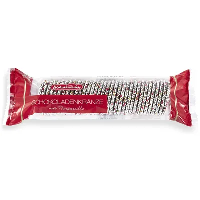Produktbild von Schluckwerder bunte Schokoladenkränze Nonpareille 200g 10er Pack