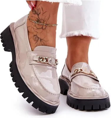 Produktbild von Plateau-Loafer aus  Hellgrau Ronin 37
