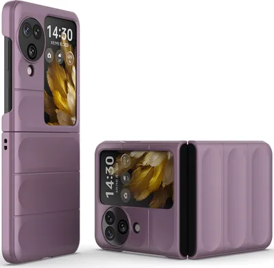Obrázek produktu pro Pouzdro pro Oppo Find N3 Flip Tvrdé PC Matné Nárazuvzdorné Protiskluzové Pouzdro Fialová