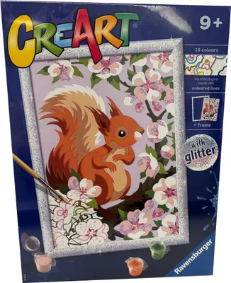 Produktbild von Ravensburger 20180 Malvorlage &- buch Malen nach Zahlen Set