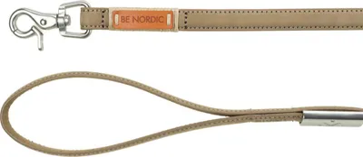 Obrázek produktu pro Trixie Dog vodítko be nordic leather sand beige
