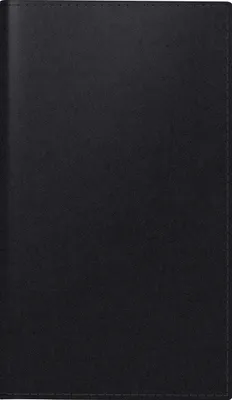 Produktbild von BRUNNEN Taschenkalender Mod. 753 2027 | A6, Kunstleder, schwarz