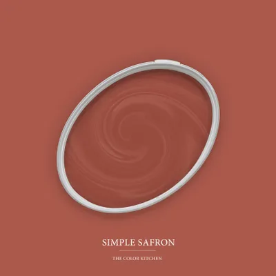 Produktbild von A.S. Création DD125654 The Color Kitchen Simple Safron TCK5013 2,5l Rot Matt