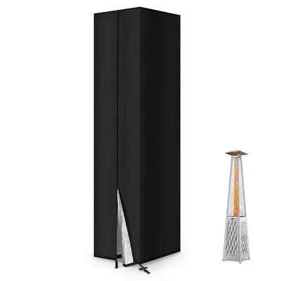 Produktbild von Terrassenheizer Abdeckung 221x53x61cm, wetterfeste Heizstrahler Hülle 210D Oxford, wasserabweisend, UV beständig für Outdoor Garten