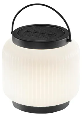 Produktbild von FANEUROPE Wiederaufladbare Solar-LED-Lampe Robin (schwarz), 1,2 W, 3000 K, dimmbar, IP54
